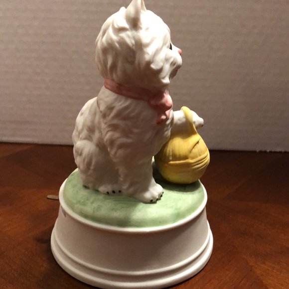 GORHAM vintage porcelains Persian cat musical figurine - Picture 10 of 12